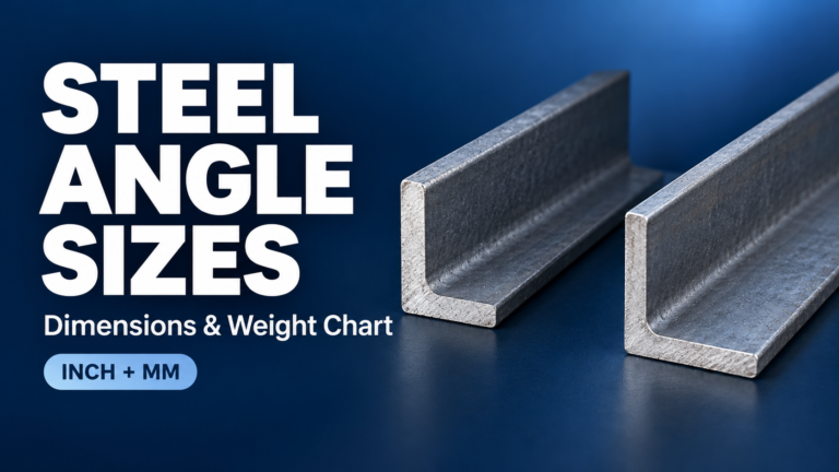 Steel Angle Sizes