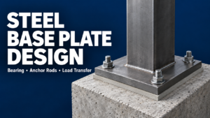 Steel Base Plate Design