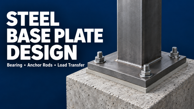 Steel Base Plate Design