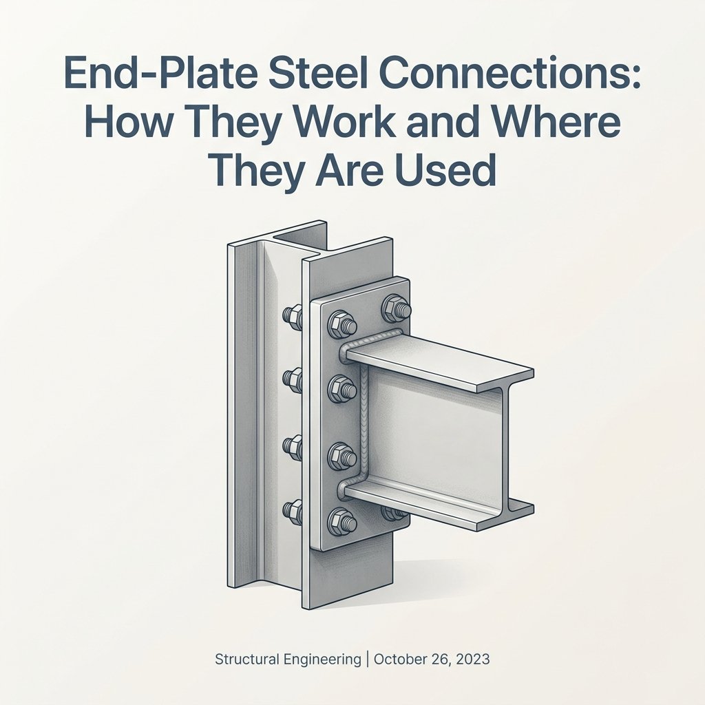 End-Plate Steel Connections: How They Work and Where They Are Used